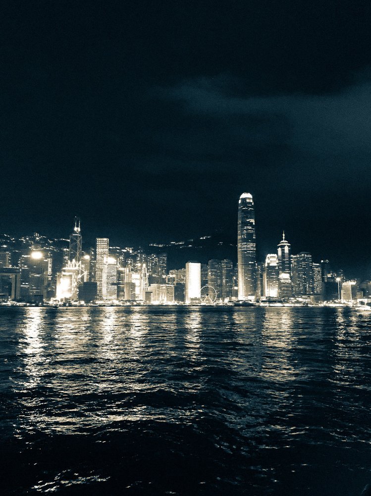 Ночной Гонконг
