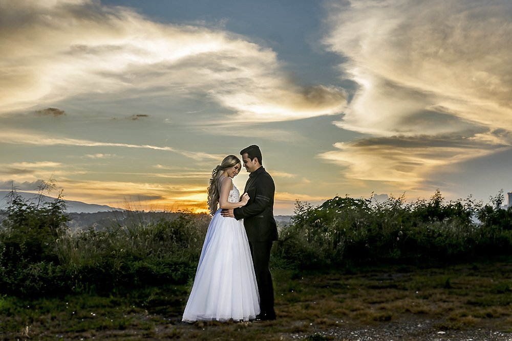 Boda en el crepusculo
