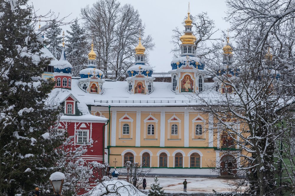 Зима в Печорах.
