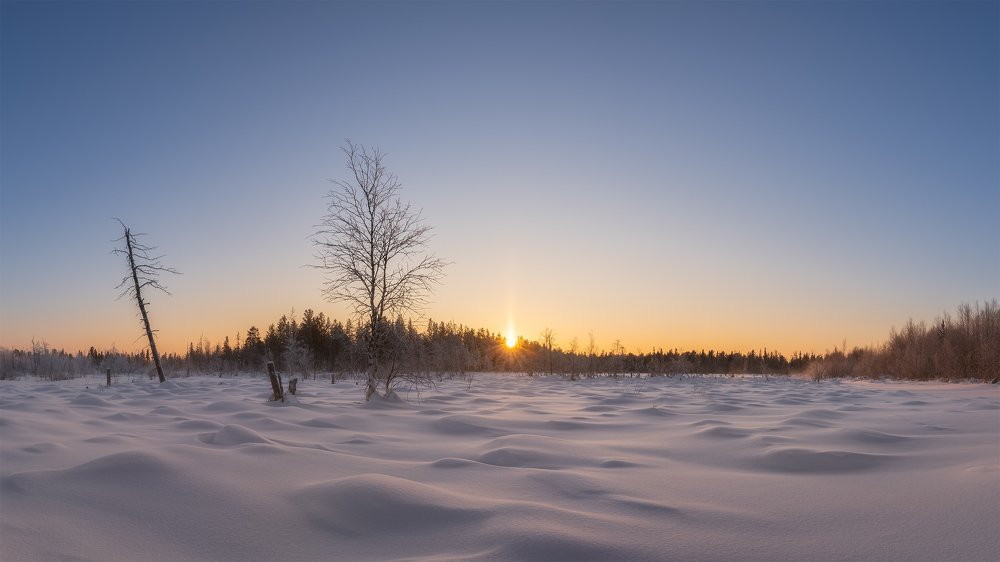 Снежные волны...