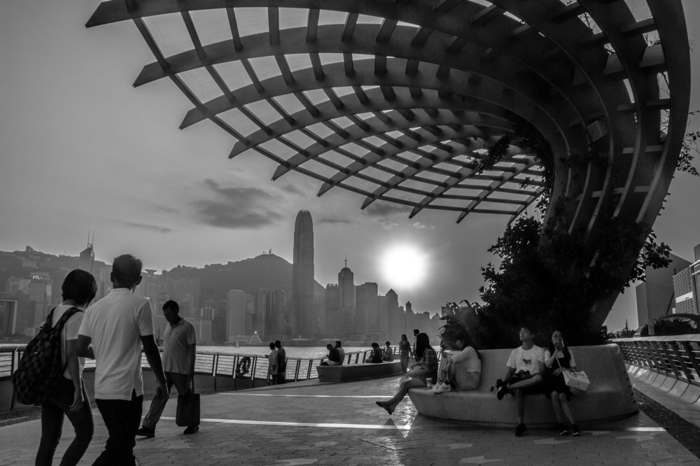 Evening in Hong Kong