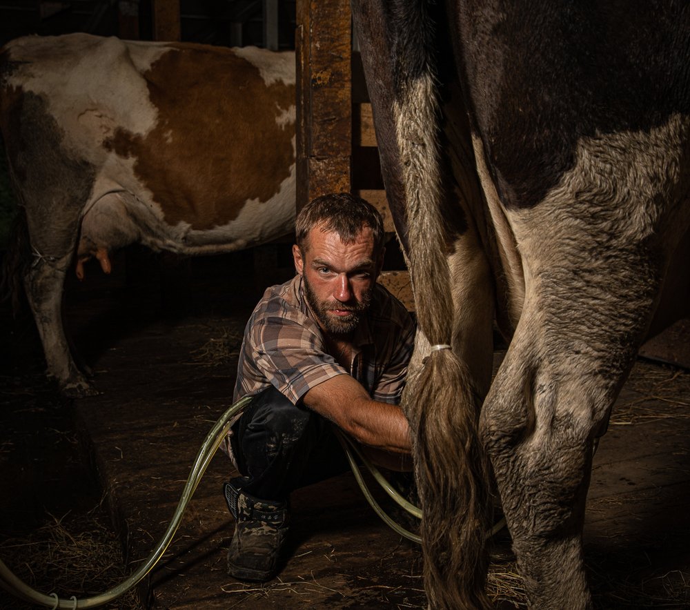 Сергей и молоко