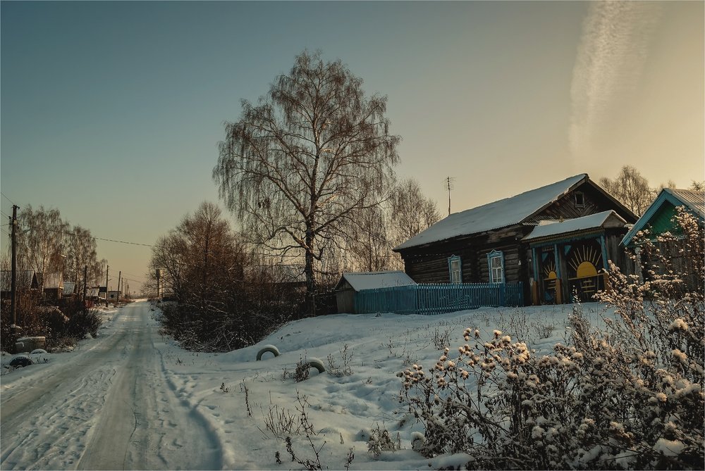 Деревенский пейзаж