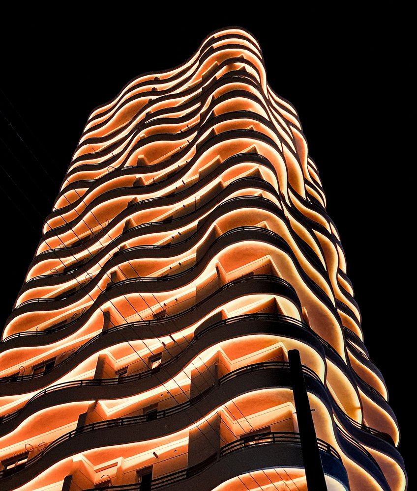 Babolsar Wave Tower of Iran