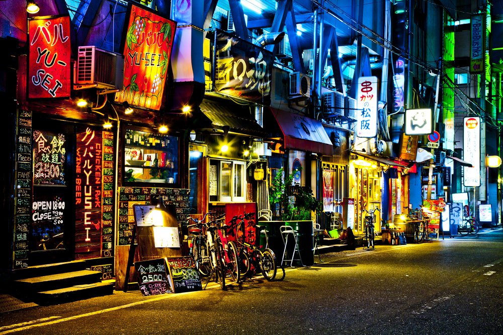 Sleepless night in Osaka