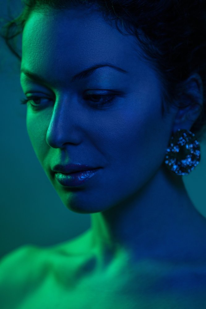 Неоновый портрет