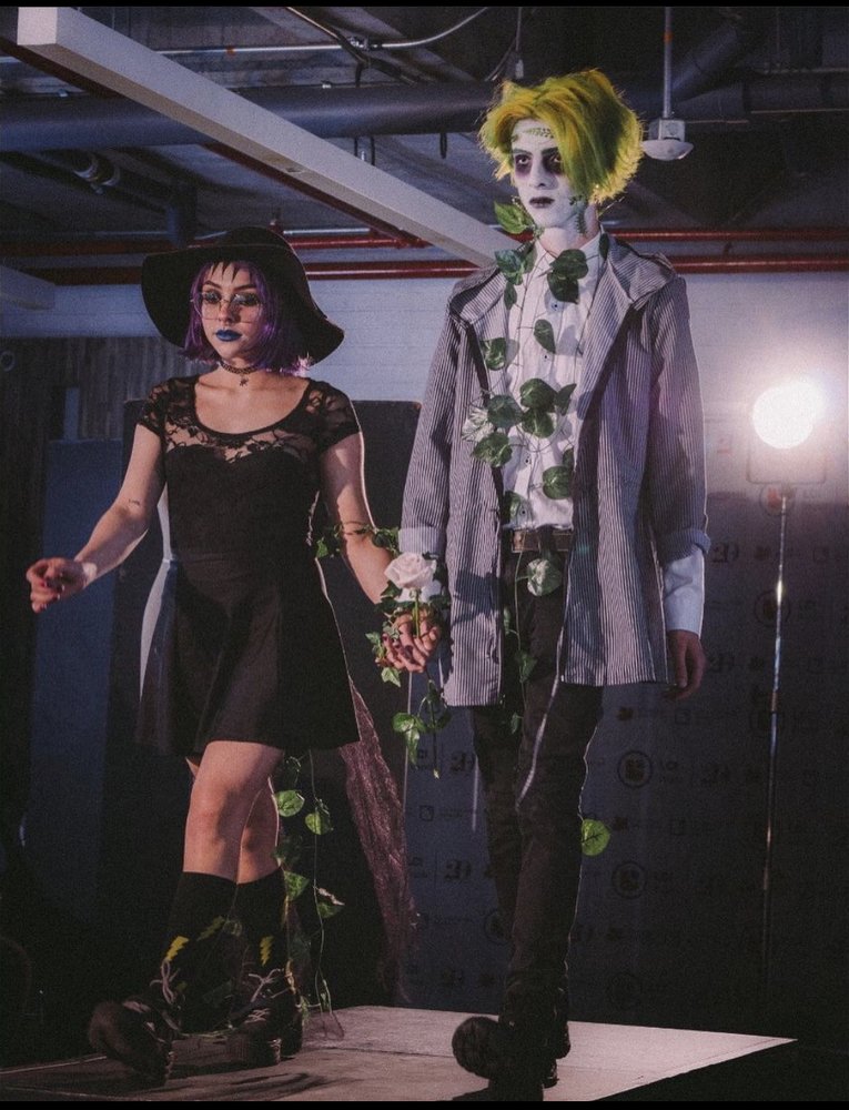 Tim Burton’s runway