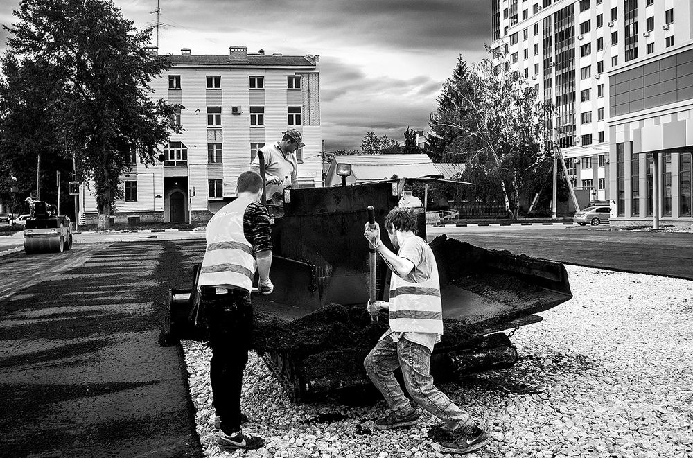 Дорожные работы...