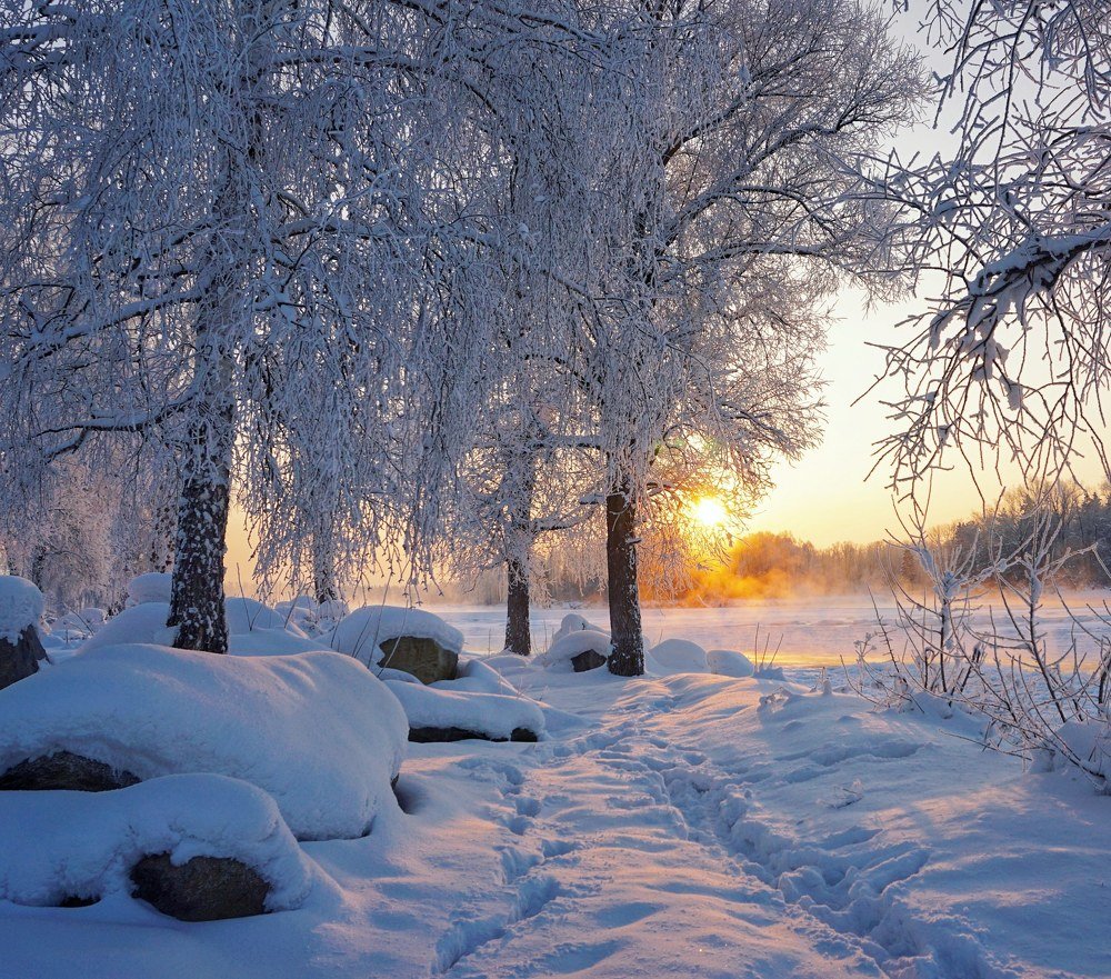 Зимний закат