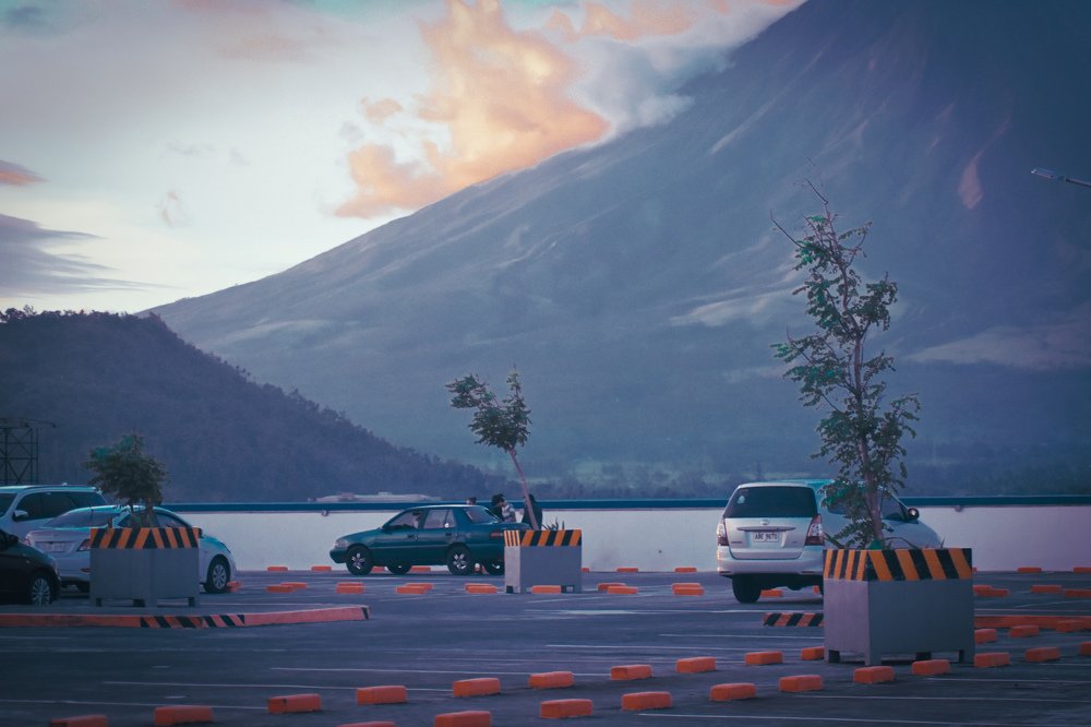 The slope.