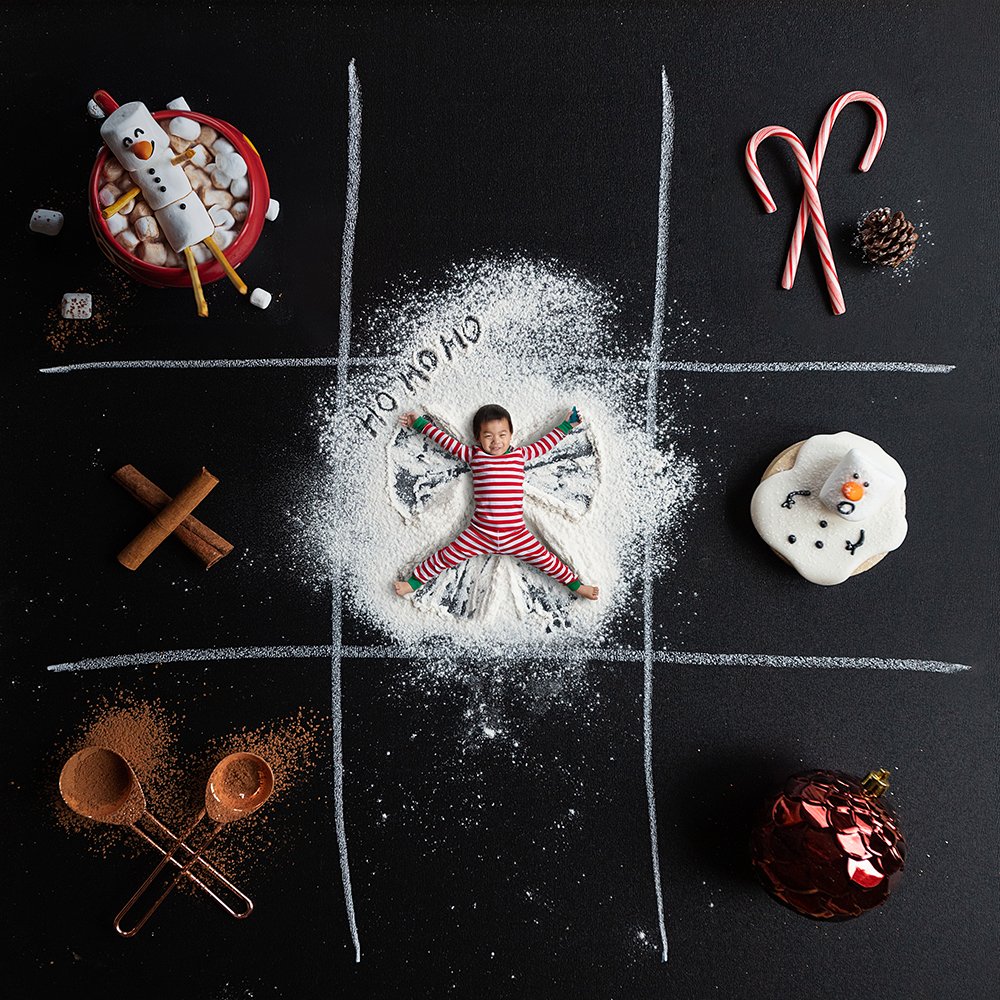 Snow Angel Tic-Tac-Toe