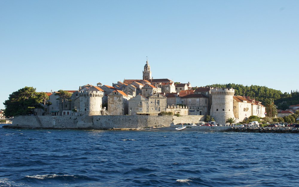 Древняя крепость Корчула