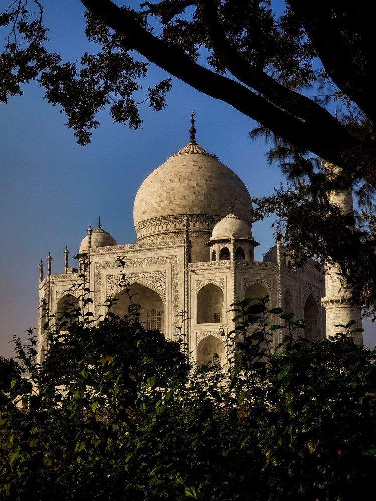 Mighty White Taj Mahal