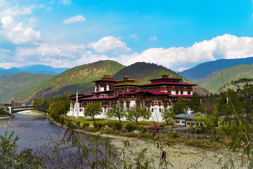 Beauty of Punakha, Bhutan