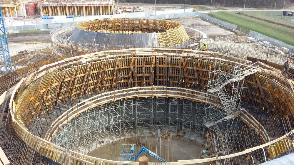 Silo condtruction work