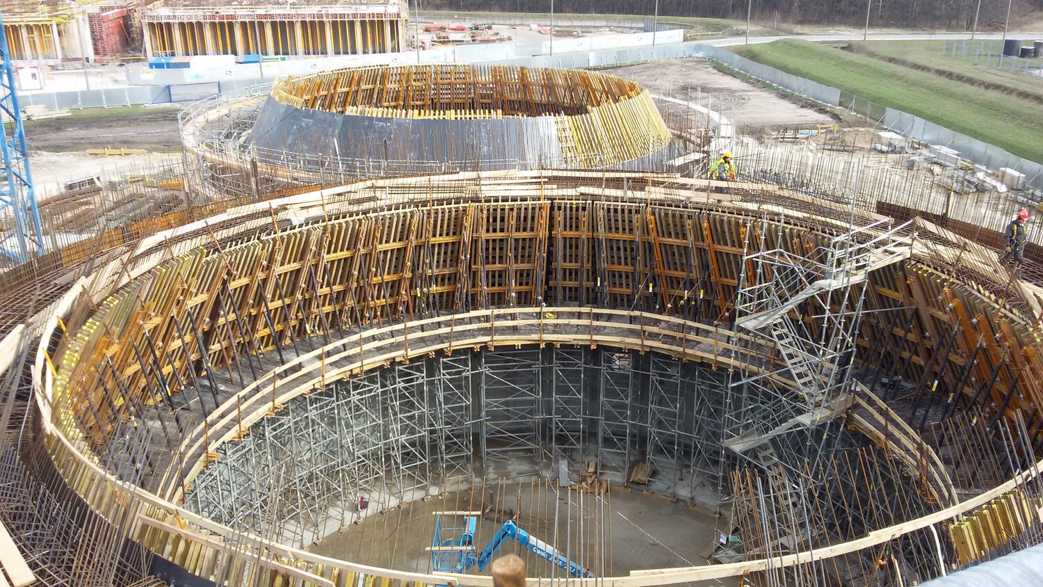 Silo condtruction work