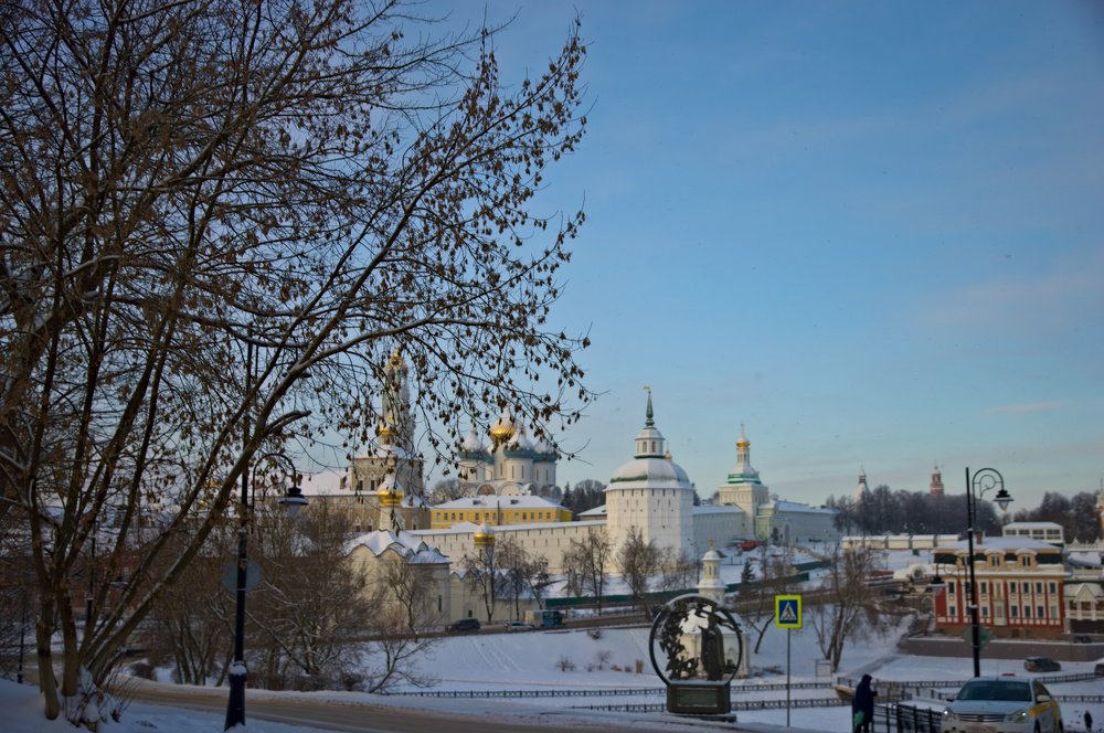 Зимняя Троице-Сергиева лавра