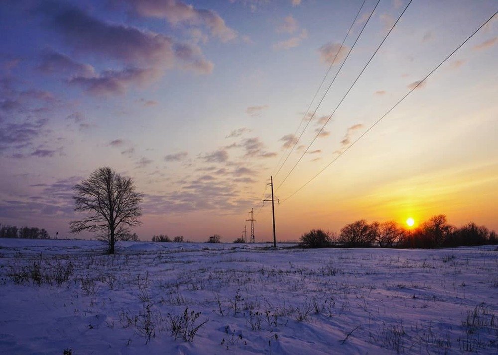 Зимний закат