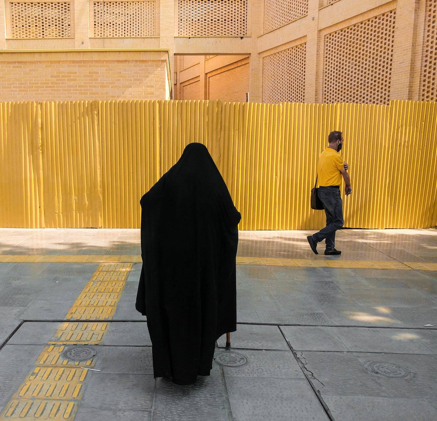 Yellow Man & Old Woman