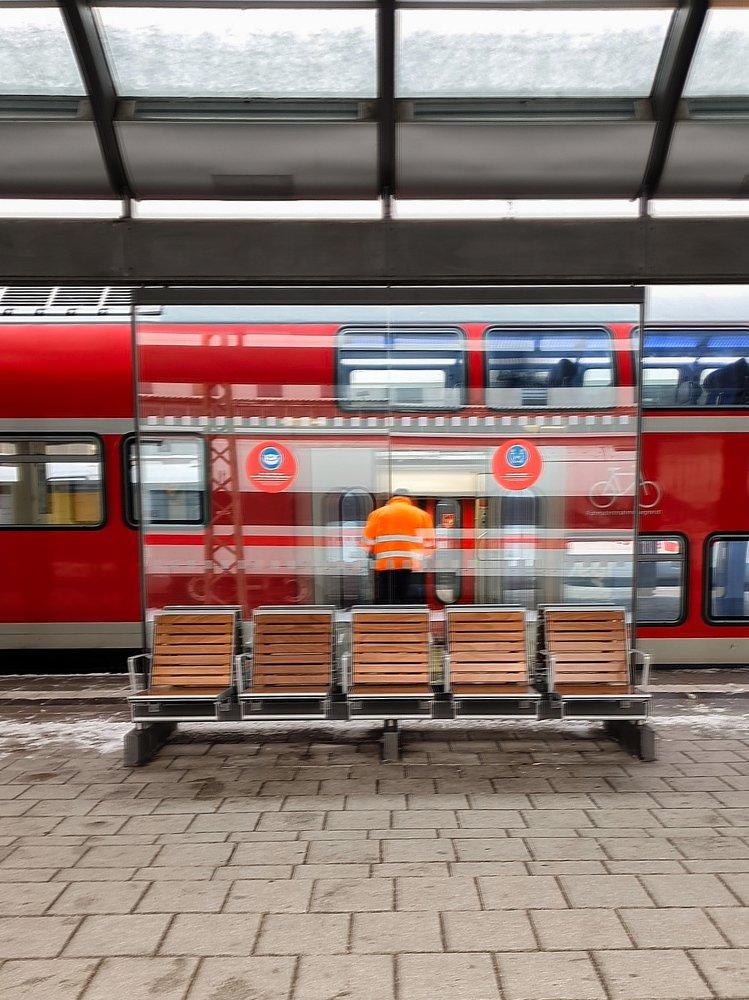 Ж/Д вокзал, Ульм, Германия