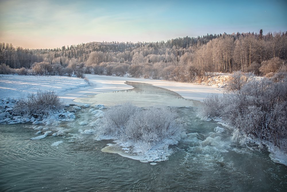 Утро зимнего Барзаса