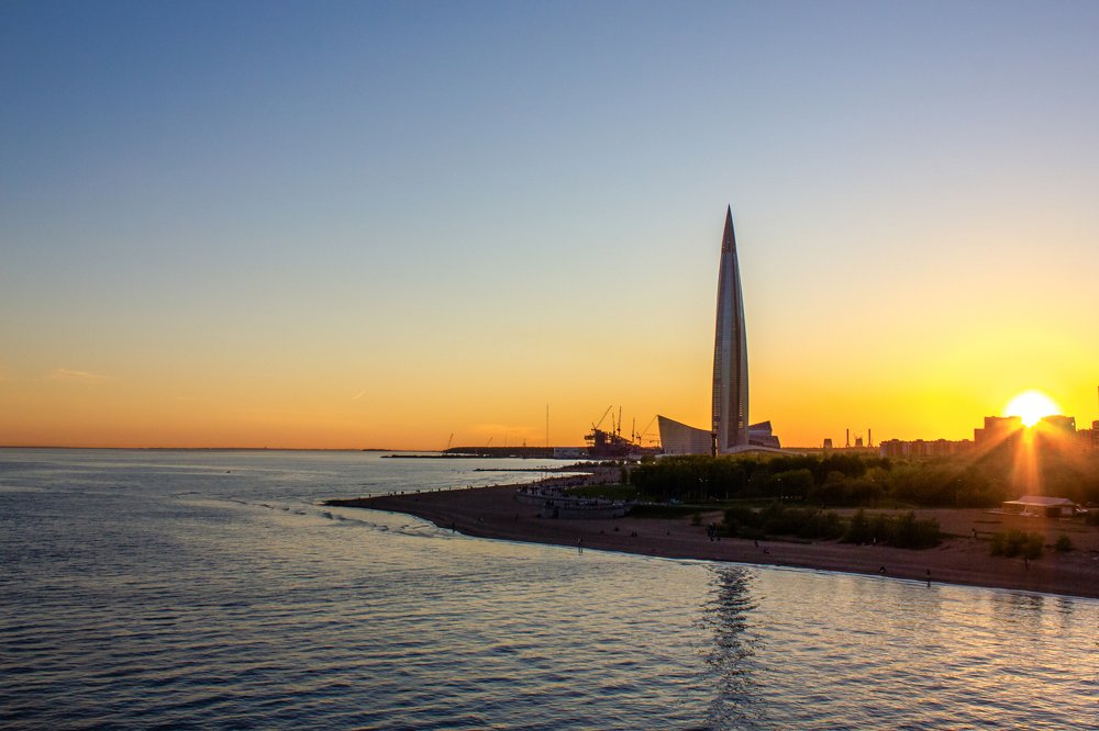 Лахта-Центр в Санкт-Петербурге