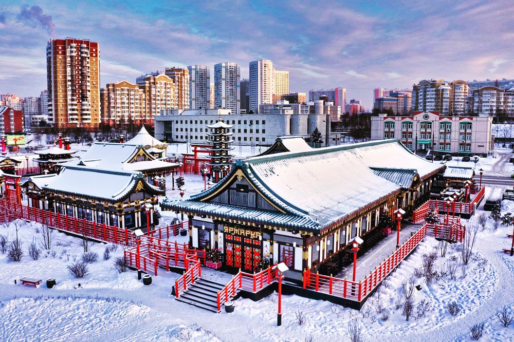 Куркино. Москва. Ярмарка в японском стиле