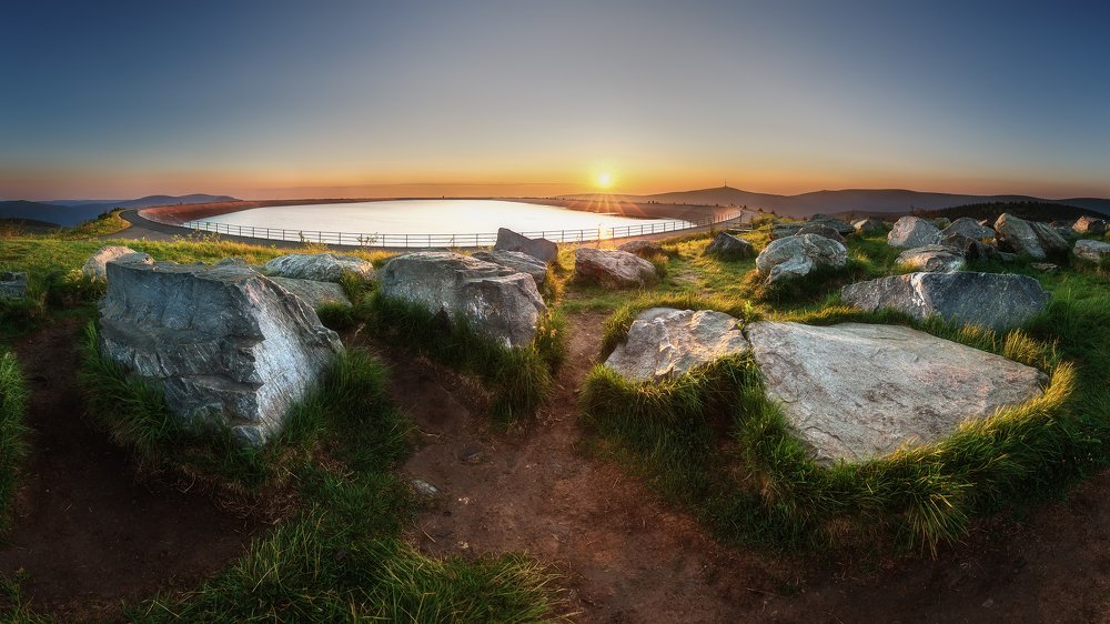 Ráno na Dlouhých stráních