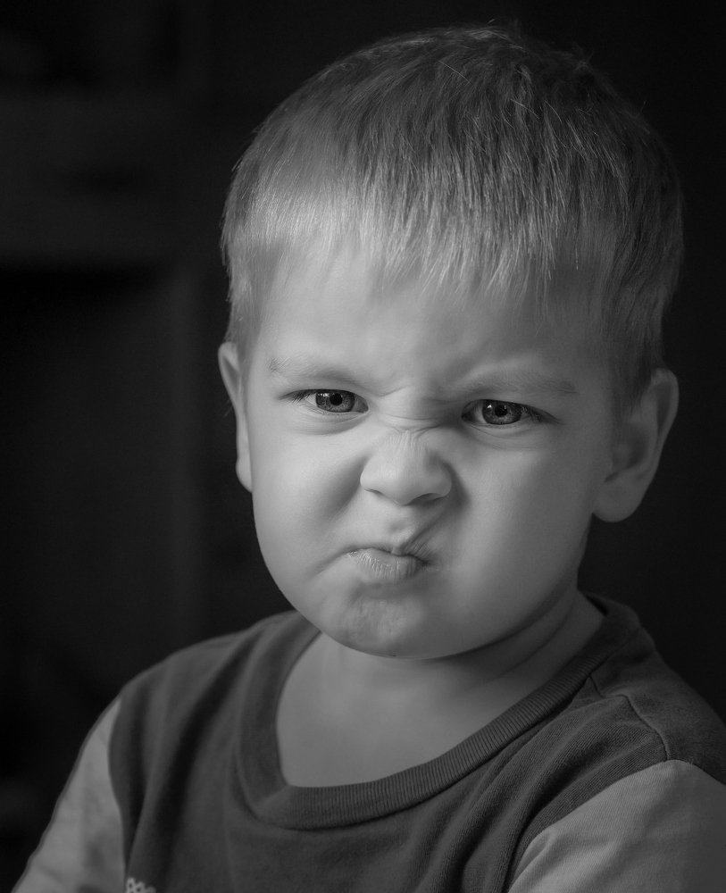 Сердитый мальчуган