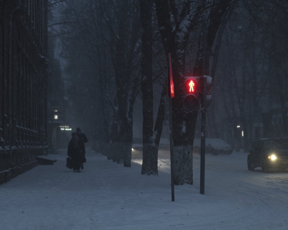 Voronezh winter streets