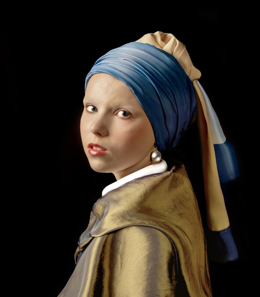 I love the painting by Johannes Vermeer