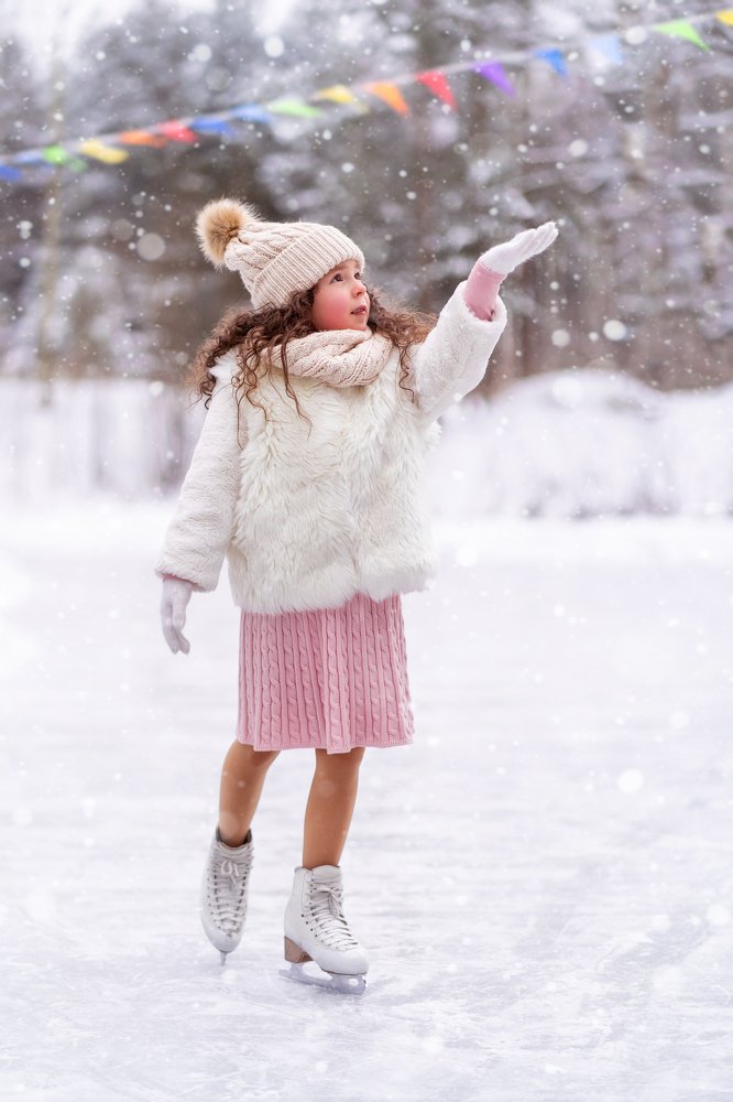 Зефирки на катке