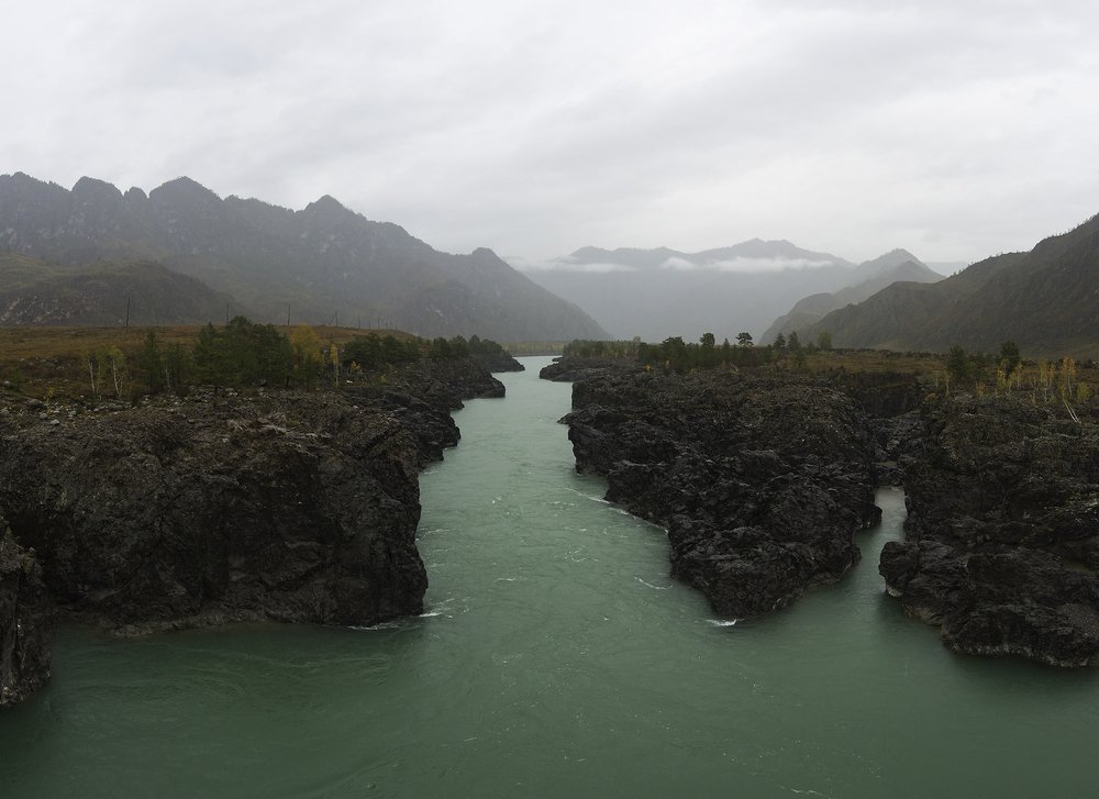 Тельдекпенские пороги.