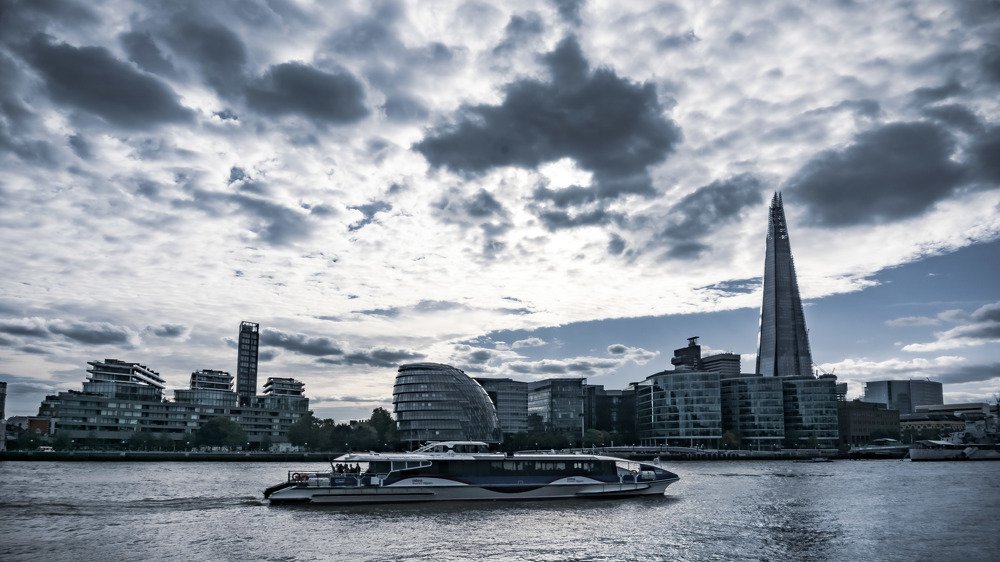 London City from River Thames
