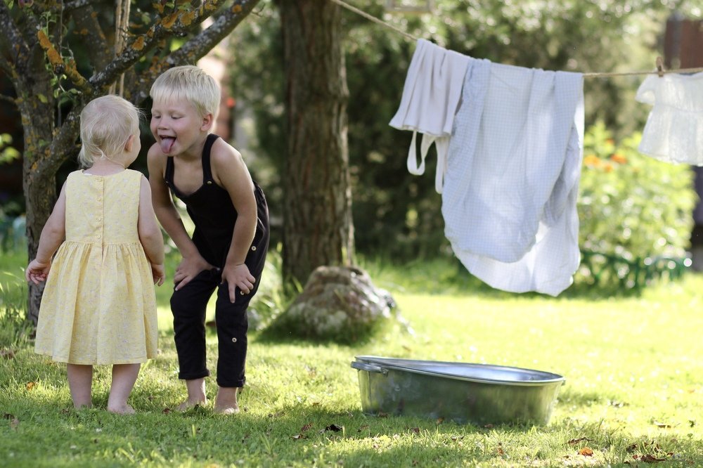 После стирки