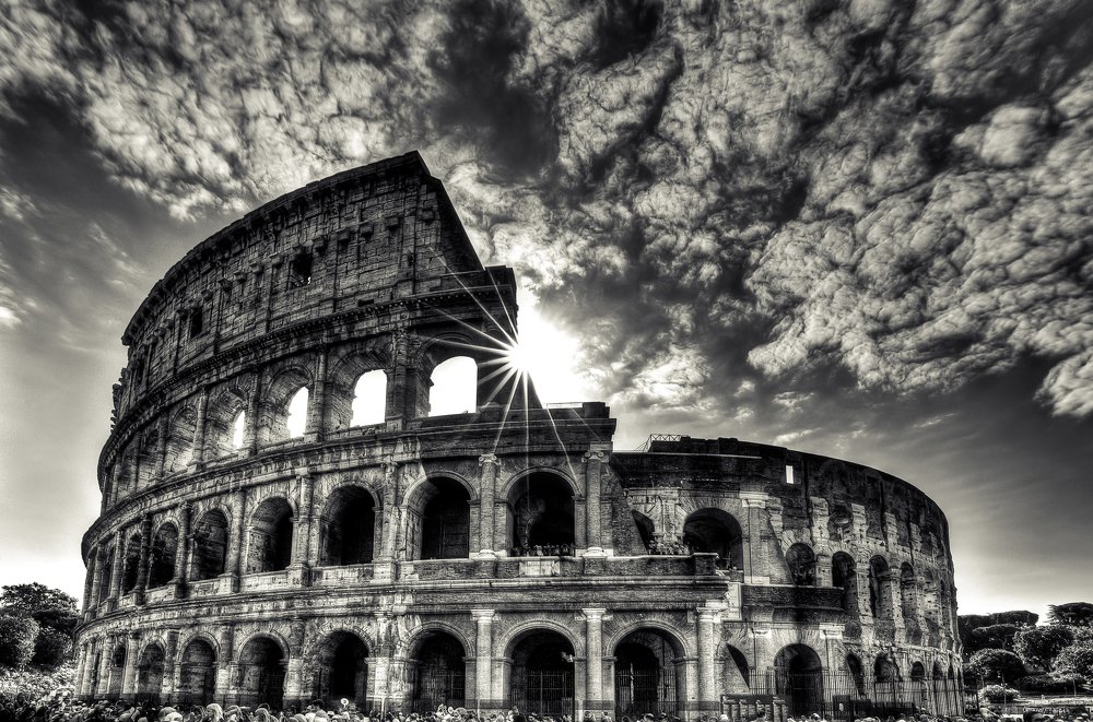 Roman Colosseum in Italy