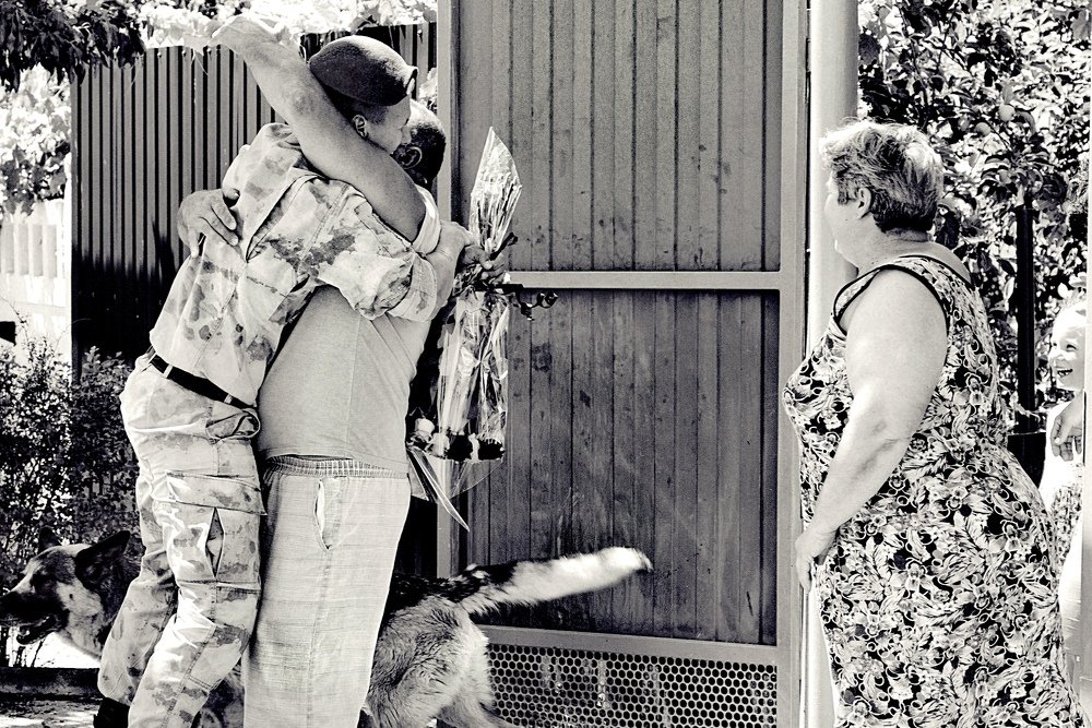 He is back... (Он вернулся...)