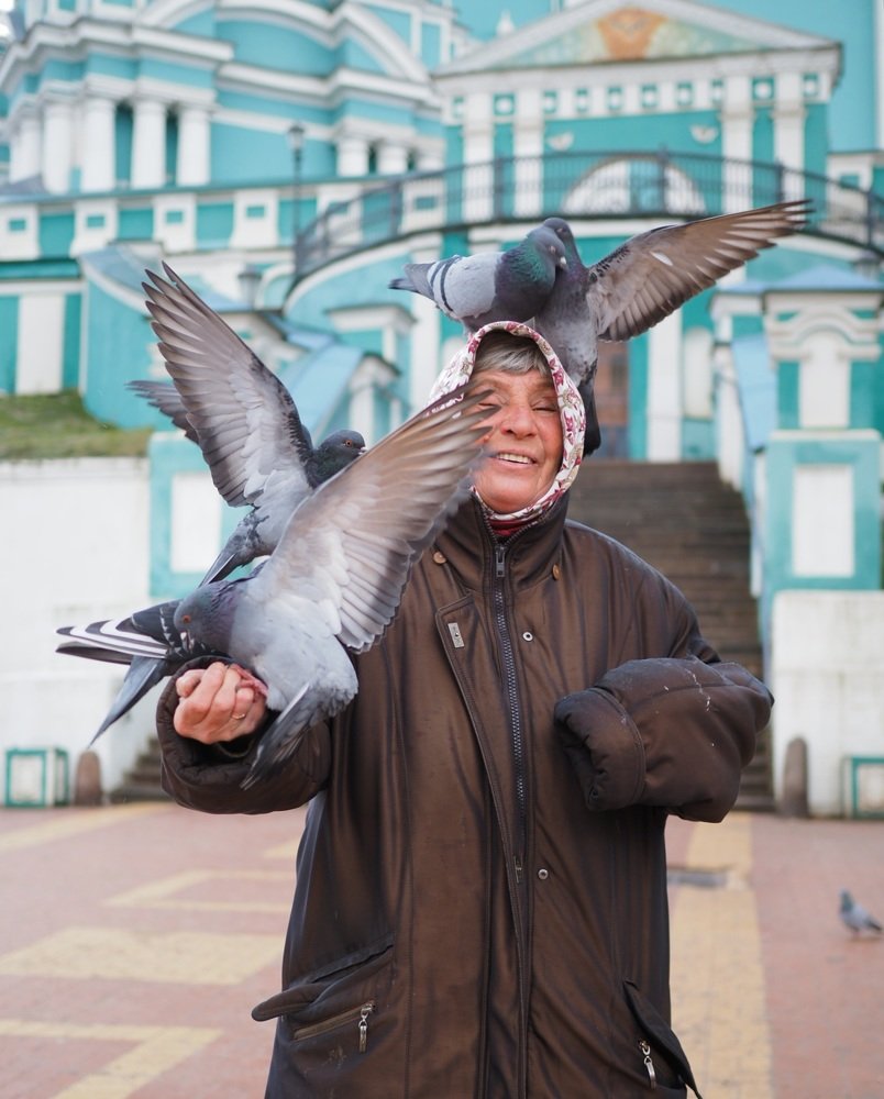 Любовь и голуби