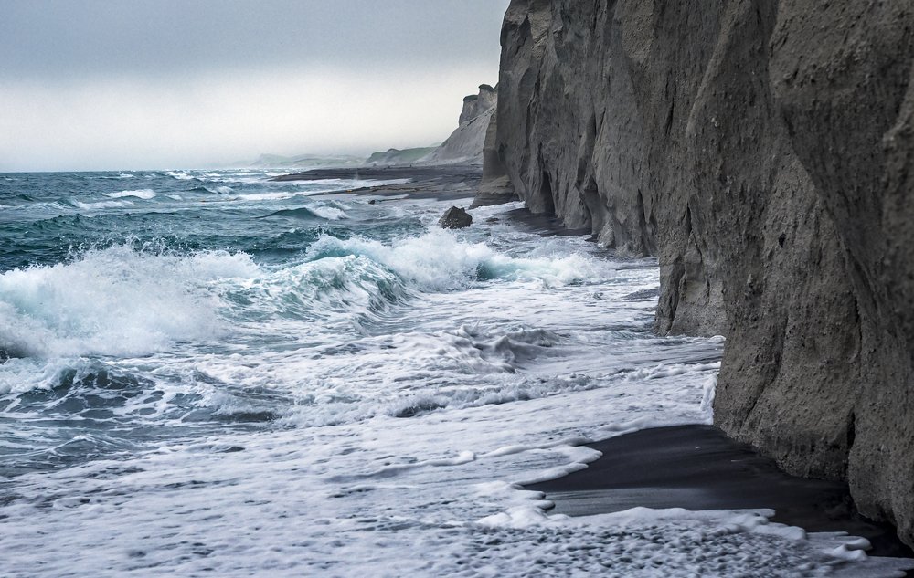 Белые скалы, о-в Итуруп