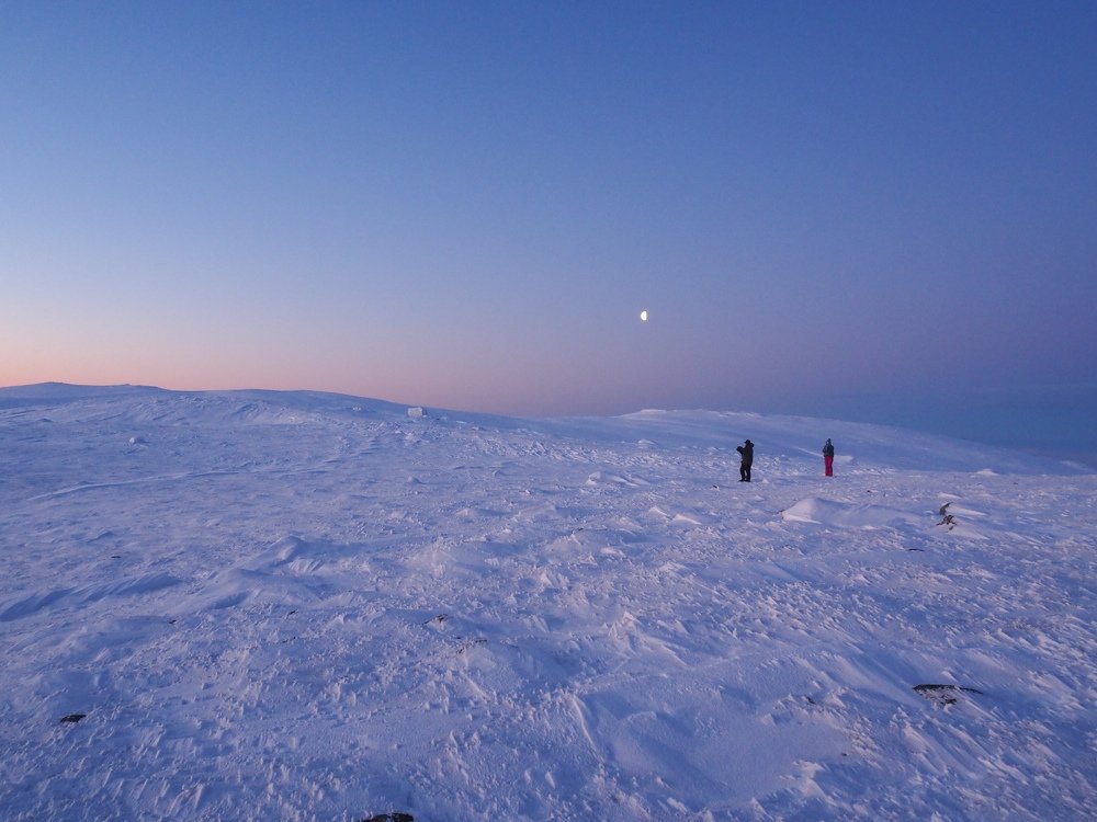 Встреча рассвета на Лисьей горе