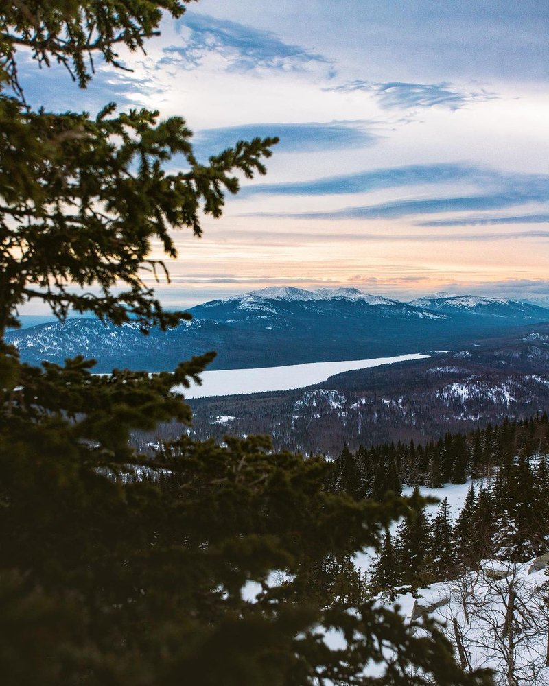 Зимний закат