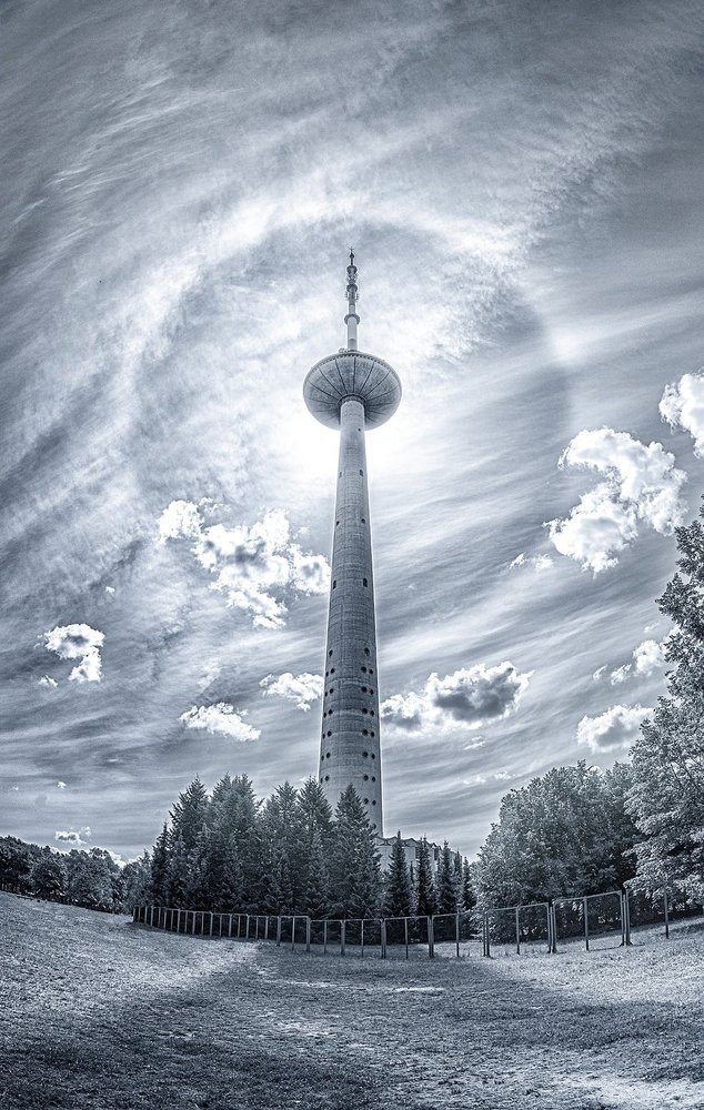 Vilnius tv tower. 5G.