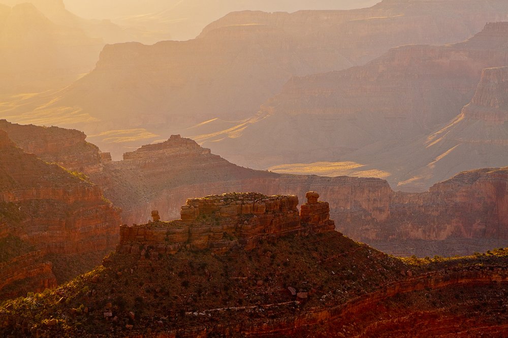 The Battleship in Grand Canyon