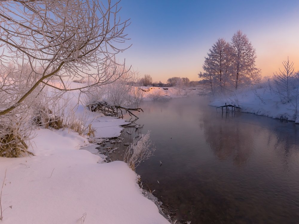 И вновь морозным утром