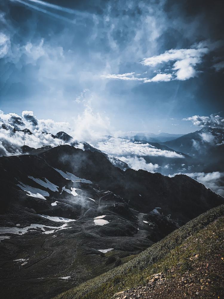 Вид с Роза Пик на горы