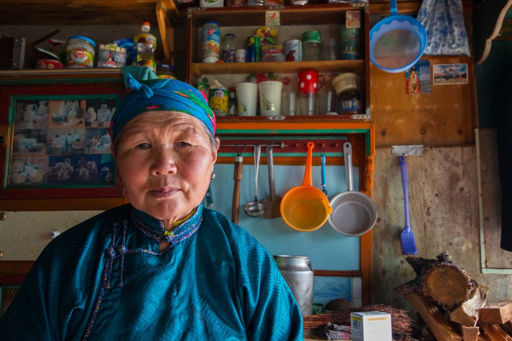 Siberian Woman - Mongolia
