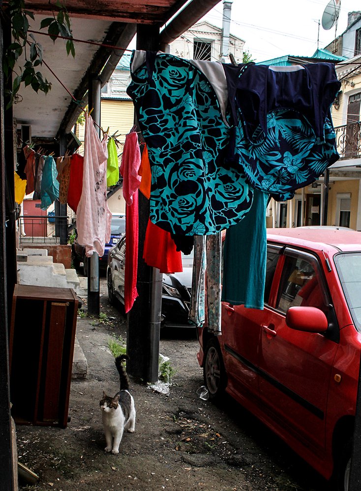 старый район города