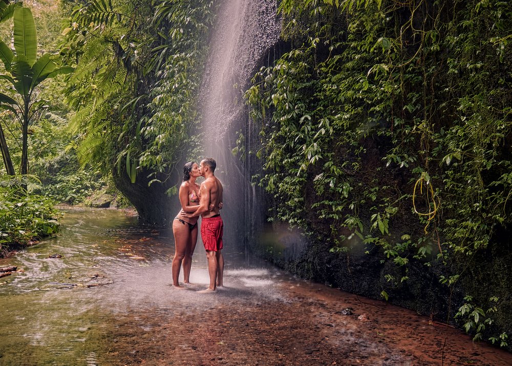 Romancing By Waterfall