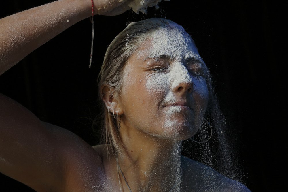 Портрет девушки в цвете