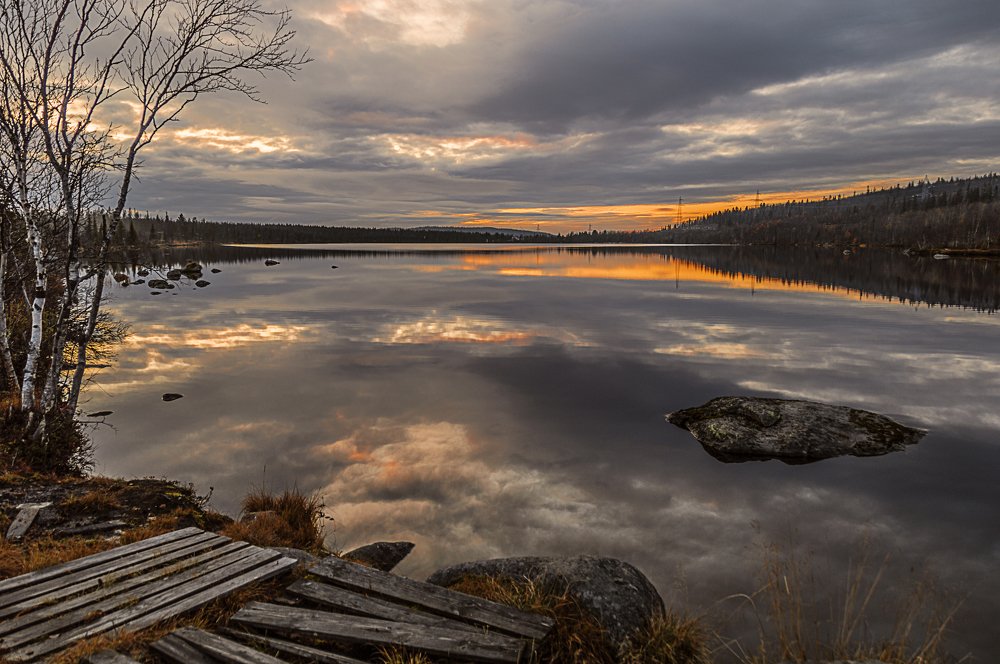 Небесное отражение.